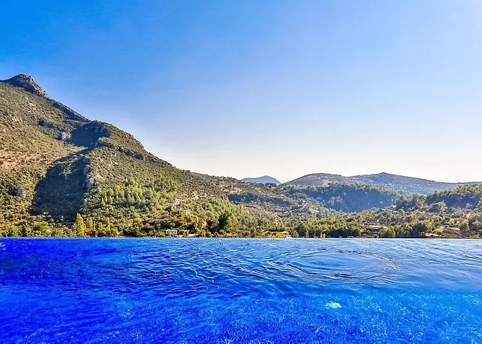 İslamlar 2 Bedroom Secluded With Private Pool Hot Tub * Kalkan