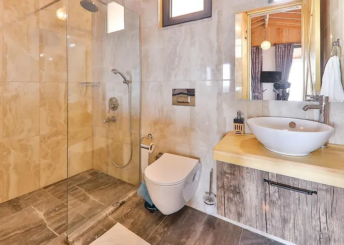 İslamlar 2 Bedroom Secluded With Private Pool Hot Tub Kalkan