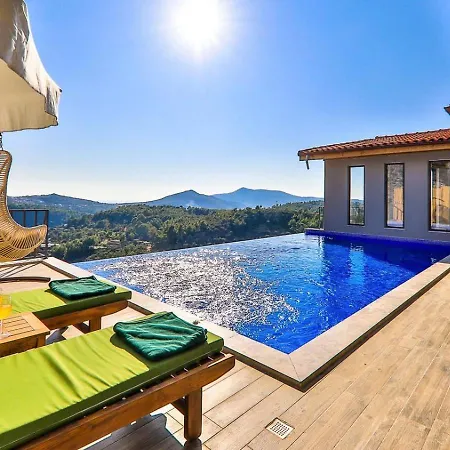 İslamlar 2 Bedroom Secluded With Private Pool Hot Tub * Kalkan